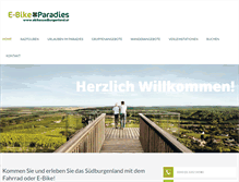 Tablet Screenshot of ebikesuedburgenland.at